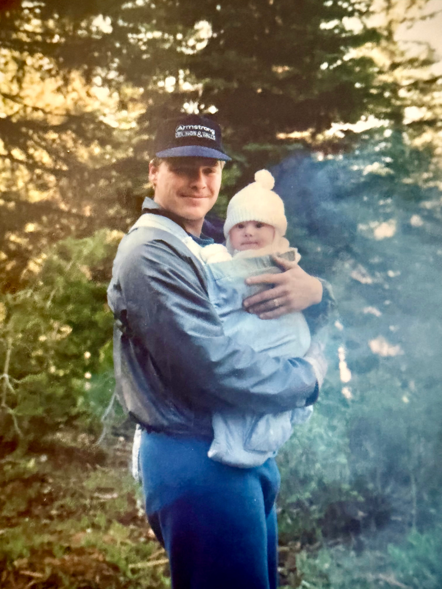 Personal archival photo representing Leah's birth and earliest years in Sedro-Woolley, Washington.