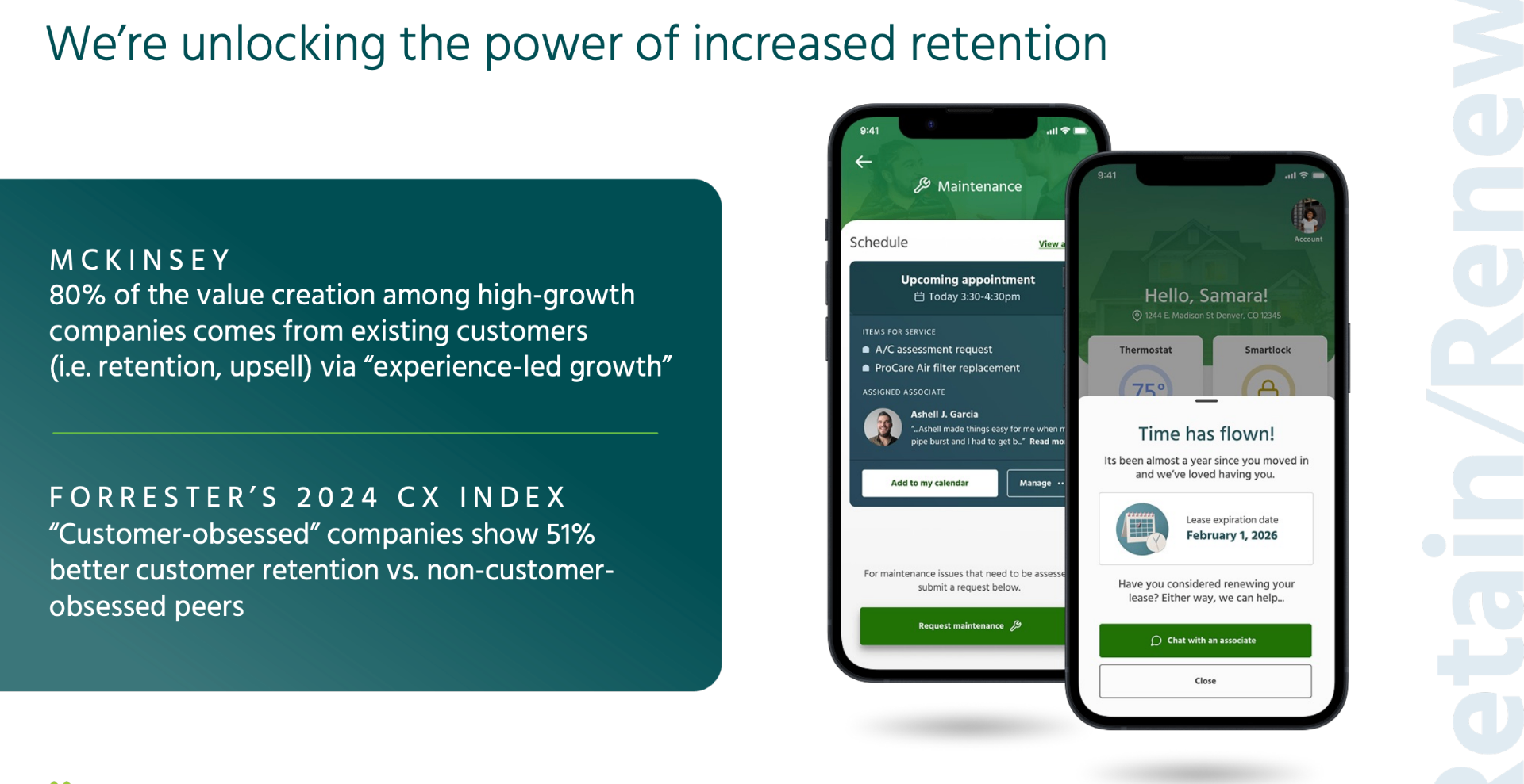 Unlocking retention through experience-led growth